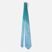 Blue Wave Neck Tie Krawatte (Rückseite)