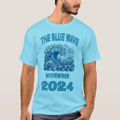 Blue Wave November 2024 T-Shirt (Vorderseite)