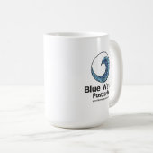 Blue Wave Postcards - Classic Mug, 11 oz Kaffeetasse (VorderseiteRechts)