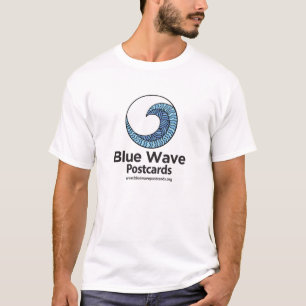 Blue Wave Postcards - Herren Basic T-Shirt