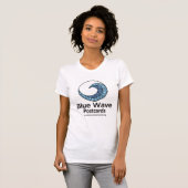 Blue Wave Postcards T-Shirt (Vorne ganz)