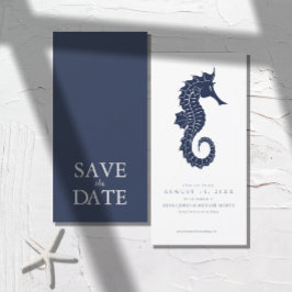 Blue Wave Seepferd Wedding ID836 Save The Date