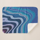 Blue Wave Sherpadecke (Vorderseite (Horizontal))