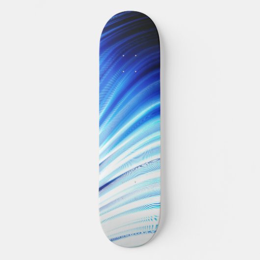 Blue Wave Skateboard (Vorderseite)