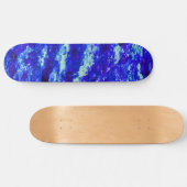 Blue Wave Skateboard (Horizontal)