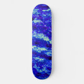 Blue Wave Skateboard (Vorderseite)