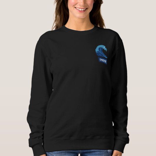Blue Wave Sweatshirt (Vorderseite)