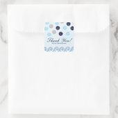 Blue Wave Watercolor Art Beach Gefallen Stickers (Tasche)