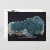 Blue Wavellite Arkansas Post Office Postkarte (Vorne/Hinten)