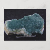 Blue Wavellite Arkansas Post Office Postkarte (Vorderseite)