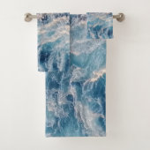 Blue Waves Badhandtuch Set (Insitu)