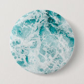 Blue Waves Button (Vorderseite)