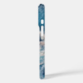 Blue Waves Case-Mate iPhone Hülle (Rückseite / Links)