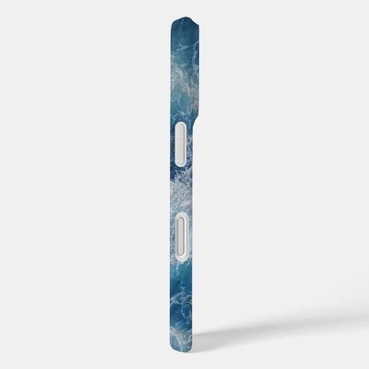 Blue Waves Case-Mate iPhone Hülle (Rückseite / Rechts)