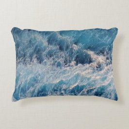 Blue Waves Dekokissen