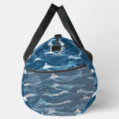 Blue Waves Duffle Bag (Rechts)