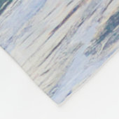 Blue Waves Fleecedecke (Ecke)