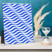 Blue Waves Fotoplatte (Seite)