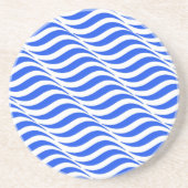 Blue Waves Getränkeuntersetzer (Vorne)