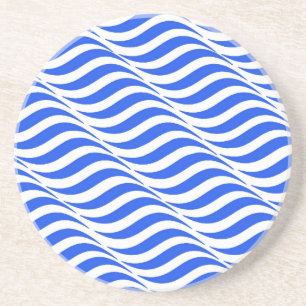 Blue Waves Getränkeuntersetzer