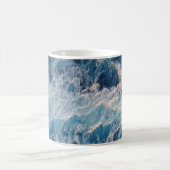 Blue Waves Kaffeetasse (Mittel)