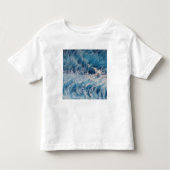 Blue Waves Kleinkind T-shirt (Vorderseite)