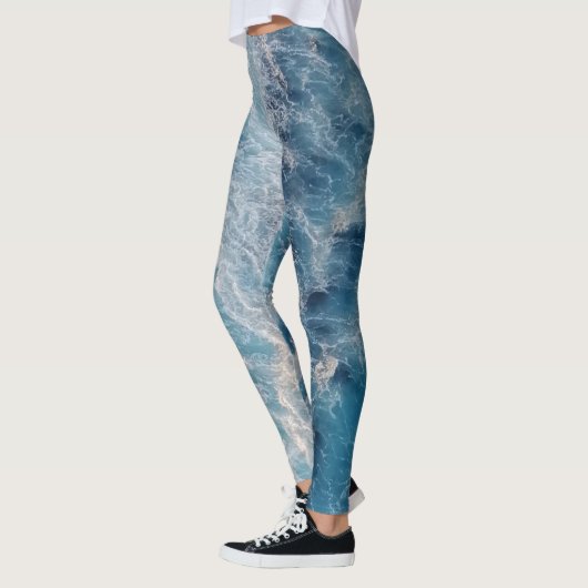 Blue Waves Leggings (Links)