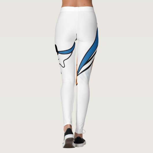 BLUE WAVES LEGGINGS (Rückseite)