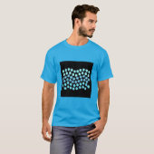 Blue Waves Men Basic Dunkler T - Shirt (Vorne ganz)