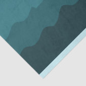 Blue Waves Minimal Beach Vibes Decoupage Seidenpapier (Ausschnitt)