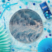 Blue Waves Pappteller (Party)