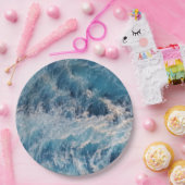 Blue Waves Pappteller (Party)