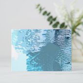 Blue Waves Print (Stehend Vorderseite)