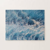 Blue Waves Puzzle (Horizontal)