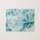 Blue Waves Puzzle (Horizontal)