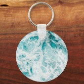 Blue Waves Schlüsselanhänger (Vorderseite)