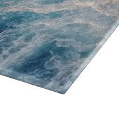 Blue Waves Schneidebrett (Ecke)