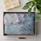 Blue Waves Seidenpapier (Geschenk)