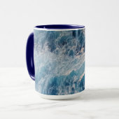 Blue Waves Tasse (Vorderseite Links)
