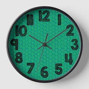 Blue Waves Uhr