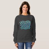 Blue Waves Women's Basic Sweatshirt (Vorne ganz)