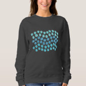 Blue Waves Women's Basic Sweatshirt (Vorderseite)