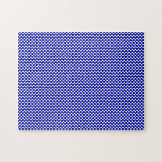 Blue Weave Puzzle (Horizontal)