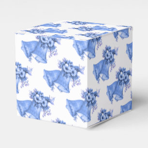Blue Wedding Bells Geschenkschachtel
