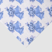 Blue Wedding Bells Seidenpapier (Ausschnitt)