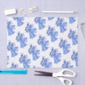 Blue Wedding Bells Seidenpapier (Handwerk)