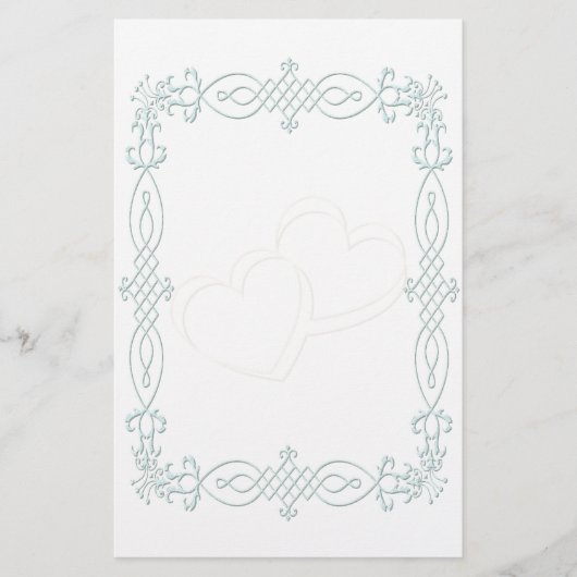 Blue Wedding Briefpapier (Vorderseite)