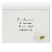 Blue Wedding Garter und Rose (Innenansicht Horizontal (Unten))