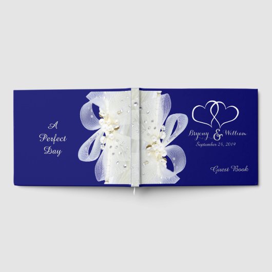 Blue Wedding Gästebuch (Voll)