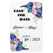 Blue Wedding Magnet (Vertikal)